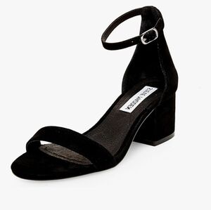 Steve Madden Irenee Black Suede Women's Sandals